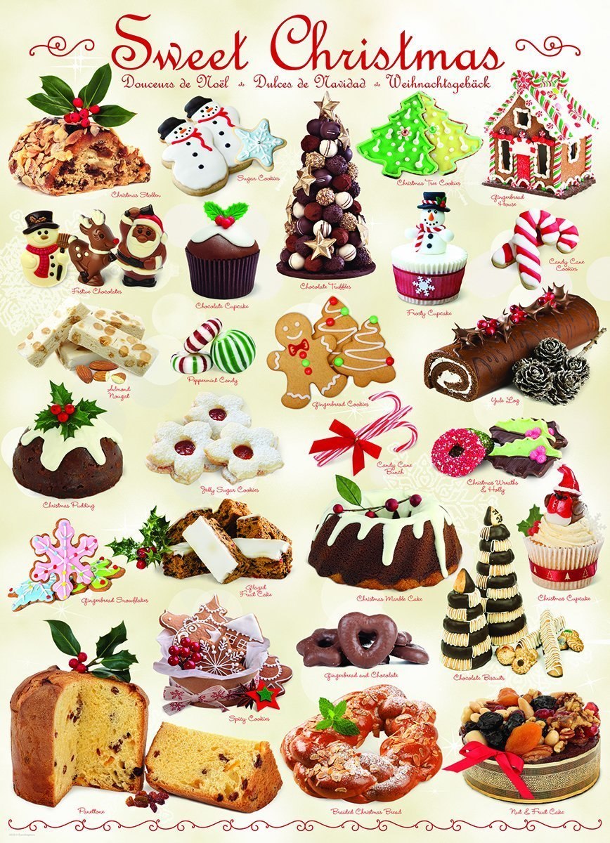 Sweet Christmas - 1000pc Jigsaw Puzzle by Eurographics - image 1