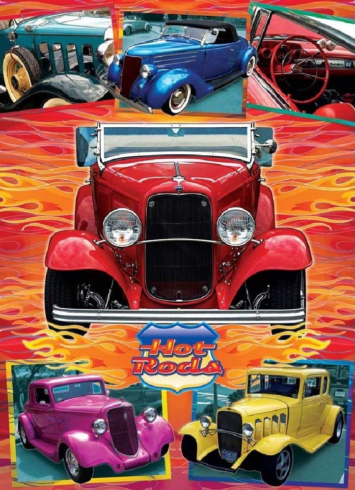 Hot Rods - 1000pc Jigsaw Puzzle By Cobble Hill