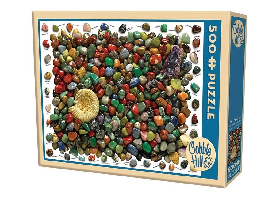 Rock Collection - 500pc Jigsaw Puzzle By Cobble Hill - image 2