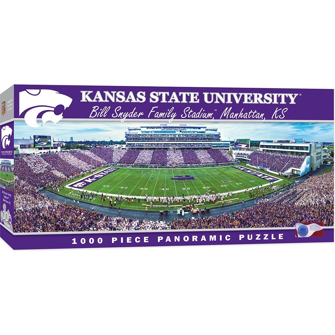 Kansas State University - 1000pc Panoramic Jigsaw Puzzle by Masterpieces - image 3