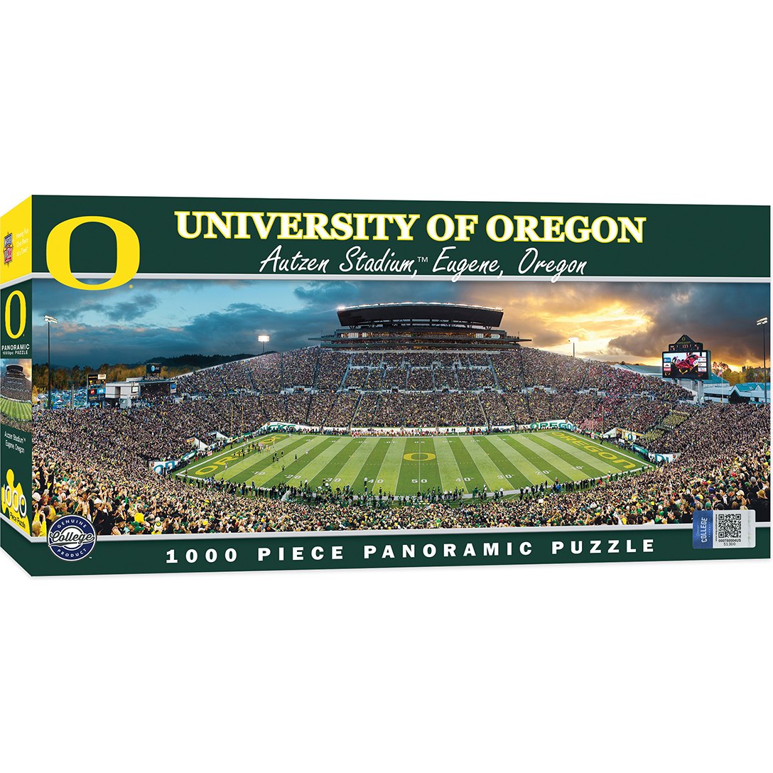 University of Oregon - 1000pc Panoramic Jigsaw Puzzle by Masterpieces - image 2