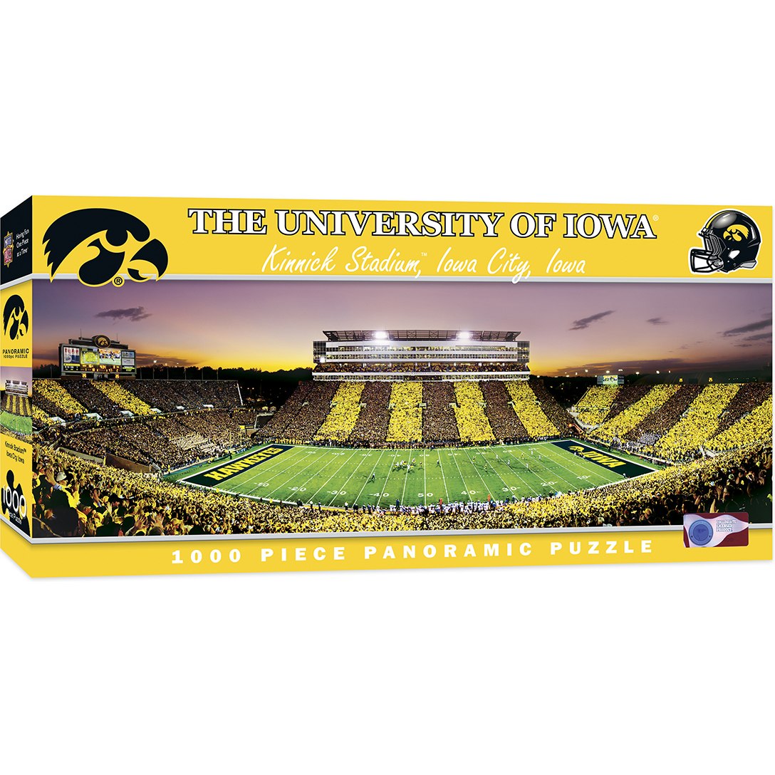 University of Iowa - 1000pc Panoramic Jigsaw Puzzle by Masterpieces - image 3