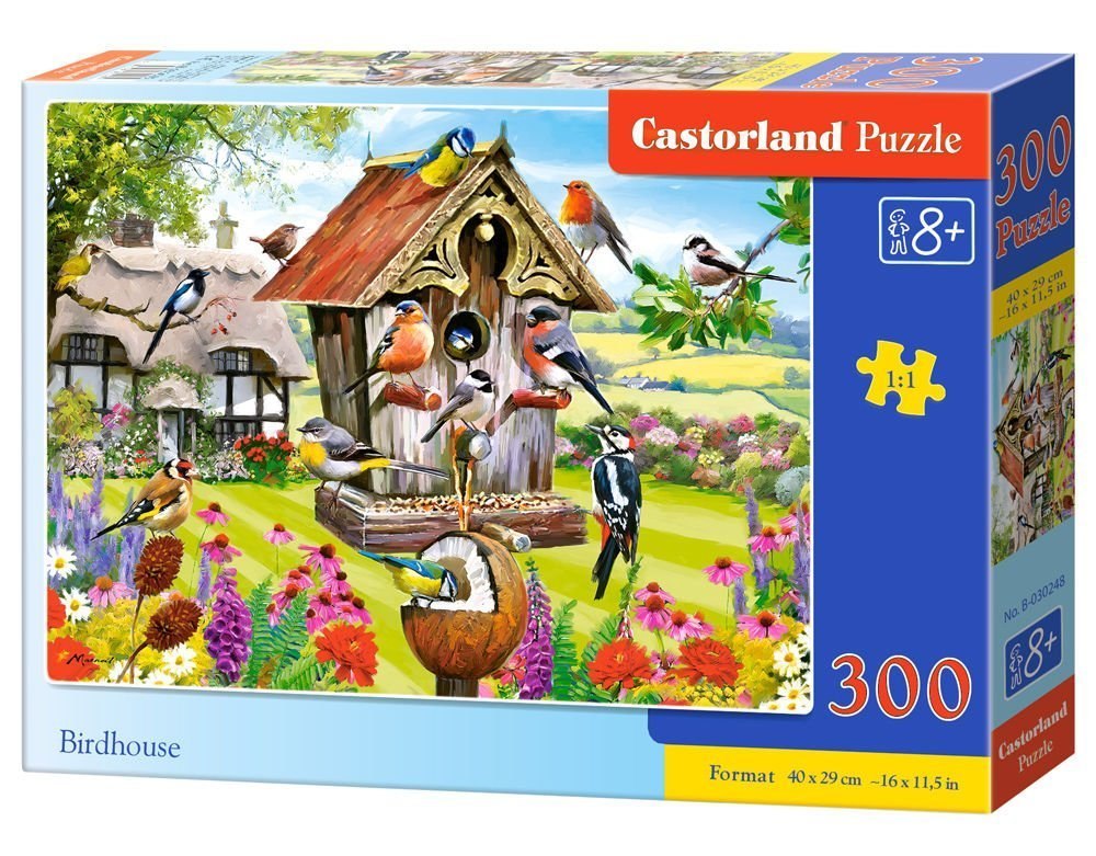 Birdhouse - 300pc Jigsaw Puzzle By Castorland  			  					NEW - image 1