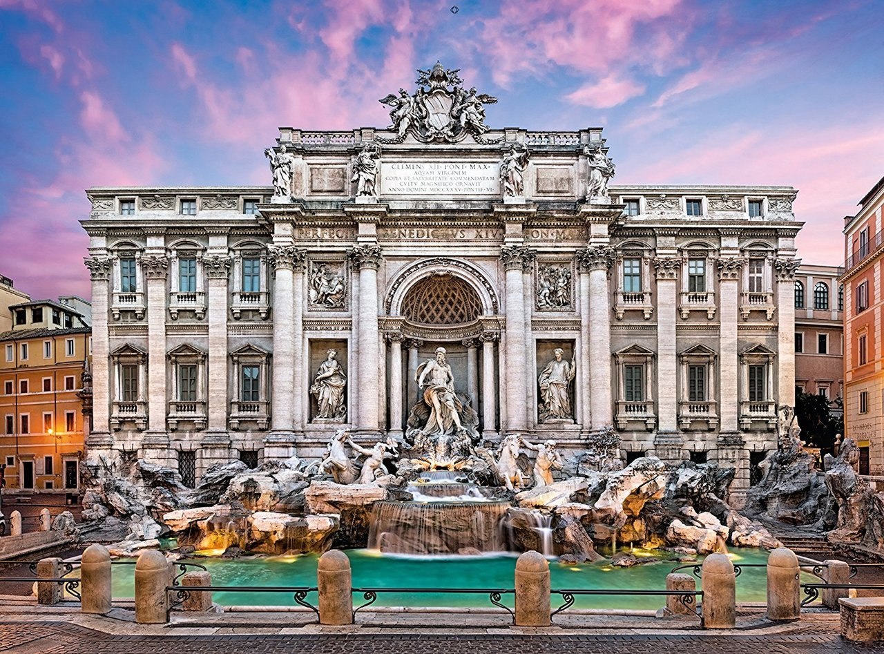 Trevi Fountain - 500pc Jigsaw Puzzle by Clementoni  			  					NEW - image 2