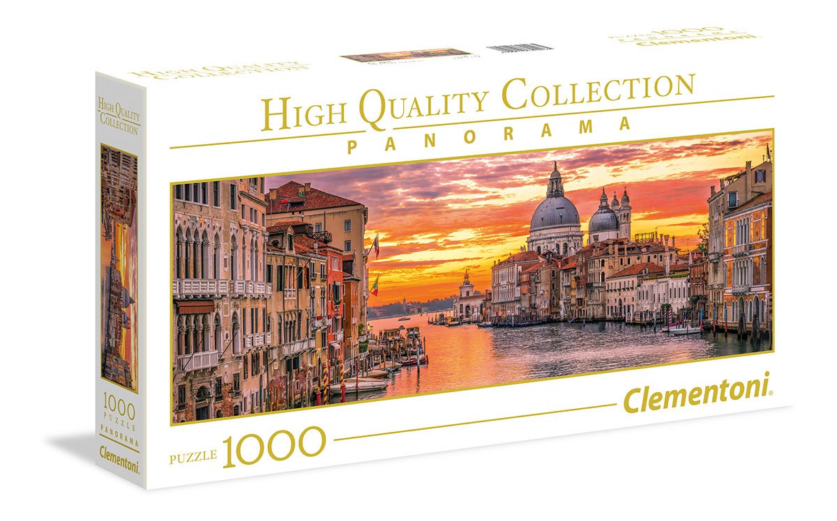 The Grand Canal - 1000pc Panoramic Jigsaw Puzzle by Clementoni  			  					NEW - image 3