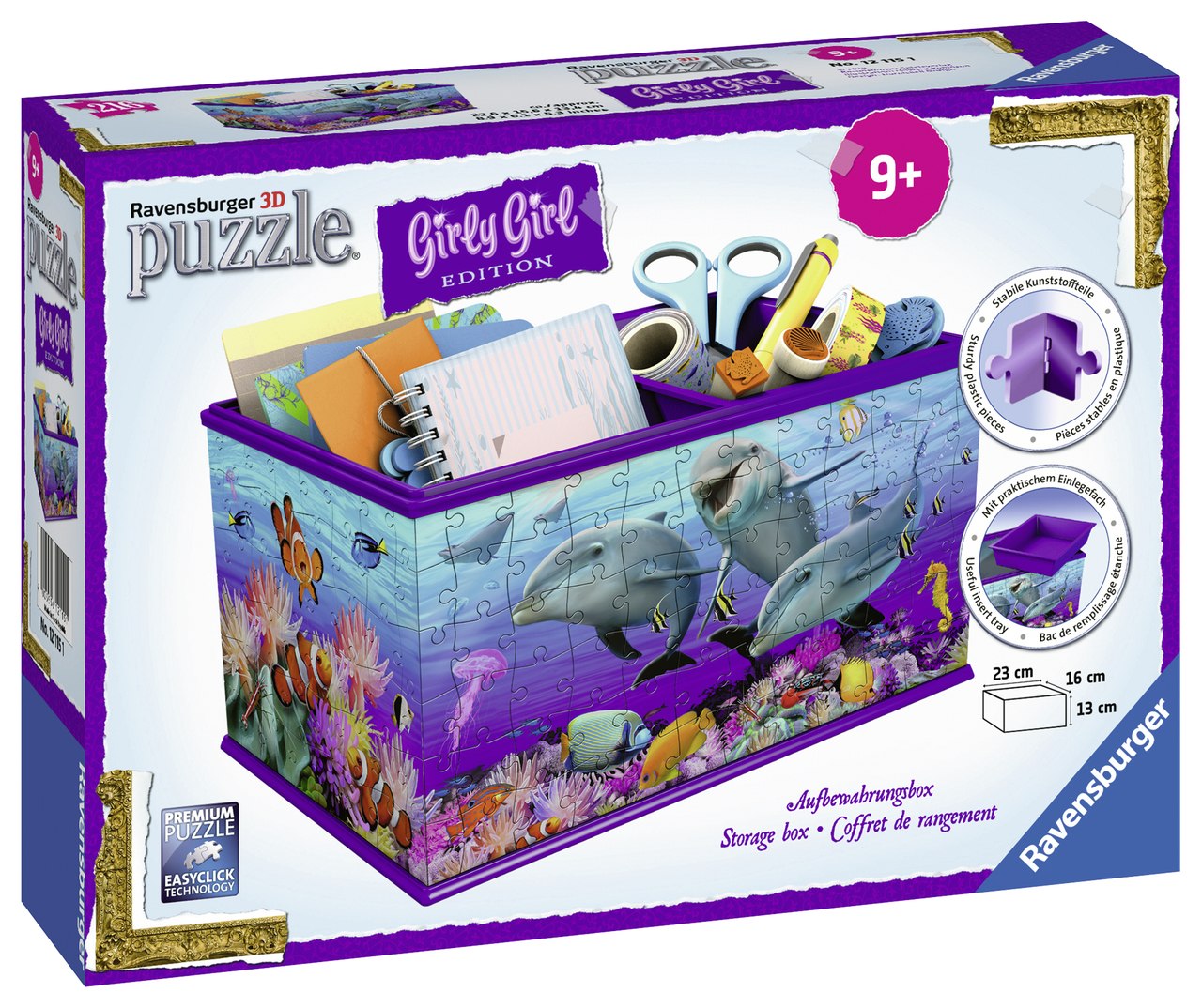 Storage Box Underwater - 216pc 3D By Ravensburger  			  					NEW - image 3