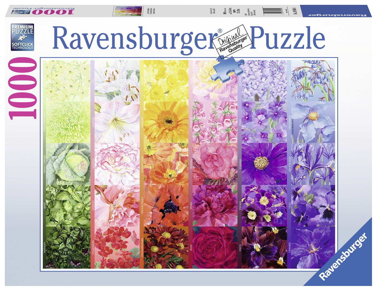 The Gardener's Palette No. 1 - 1000pc Jigsaw Puzzle By Ravensburger  			  					NEW - image 3