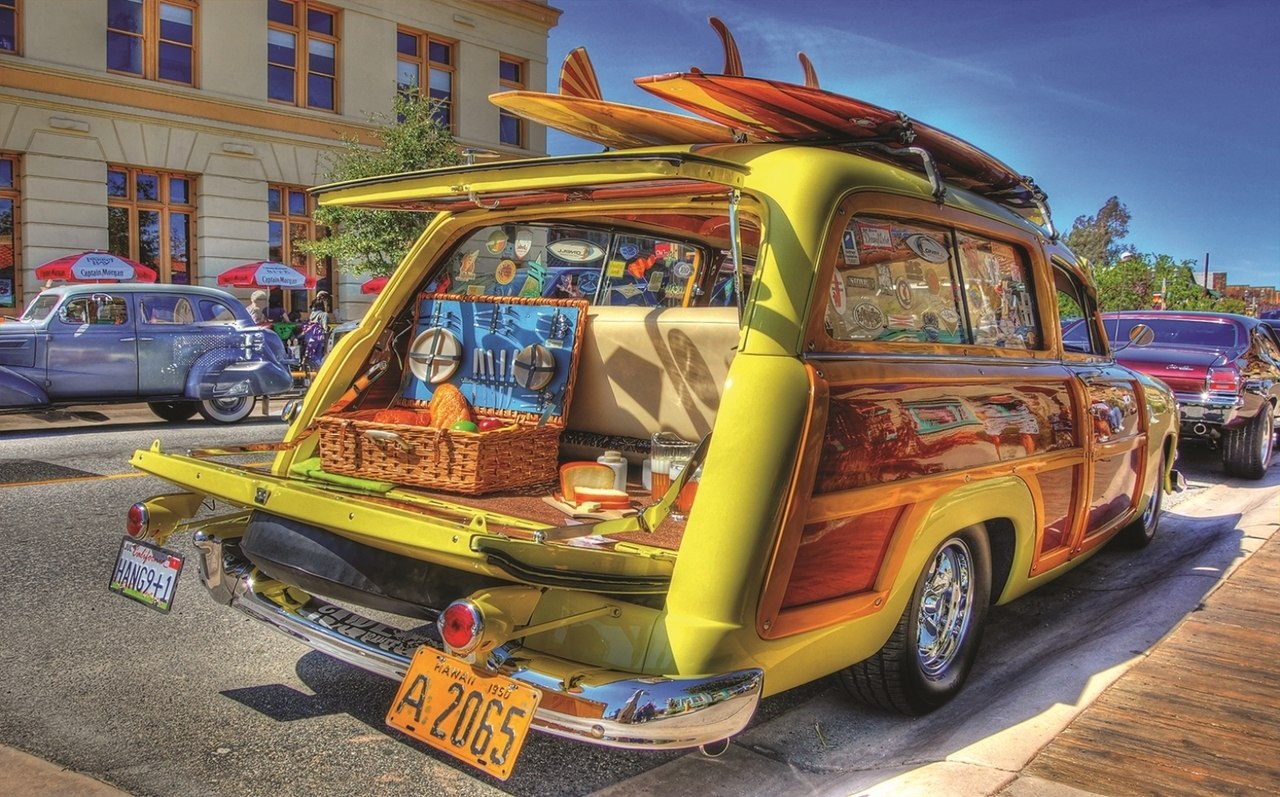 Woody Wagon - 300pc Large Format Jigsaw Puzzle by Sunsout  			  					NEW