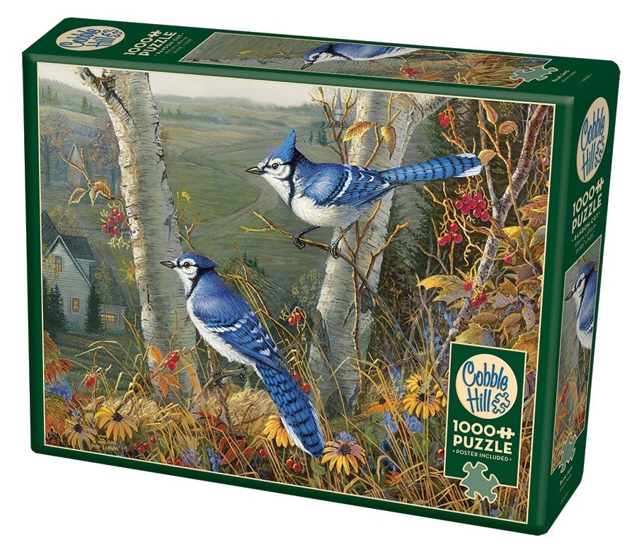 Blue Jays - 1000pc Jigsaw Puzzle by Cobble Hill  			  					NEW - image 1