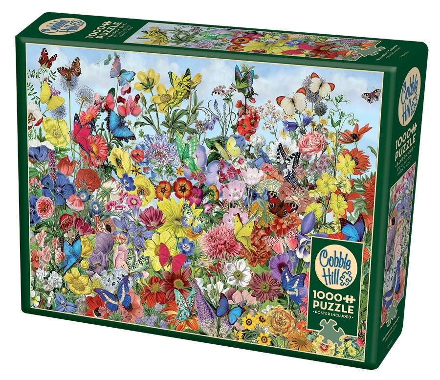 Butterfly Garden - 1000pc Jigsaw Puzzle by Cobble Hill  			  					NEW - image 1