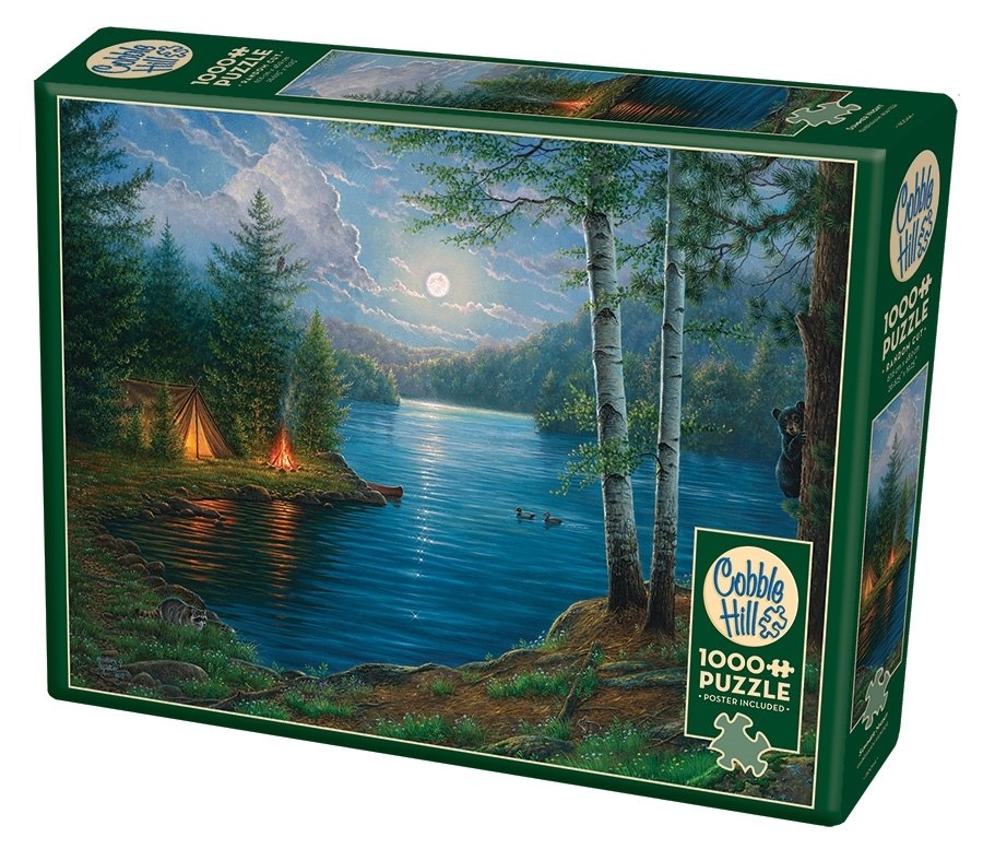 Summer Night - 1000pc Jigsaw Puzzle by Cobble Hill  			  					NEW - image 1