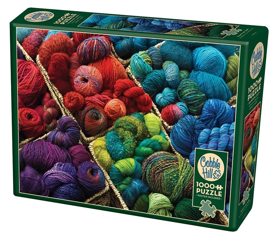 Plenty of Yarn - 1000pc Jigsaw Puzzle By Cobble Hill  			  					NEW - image 1