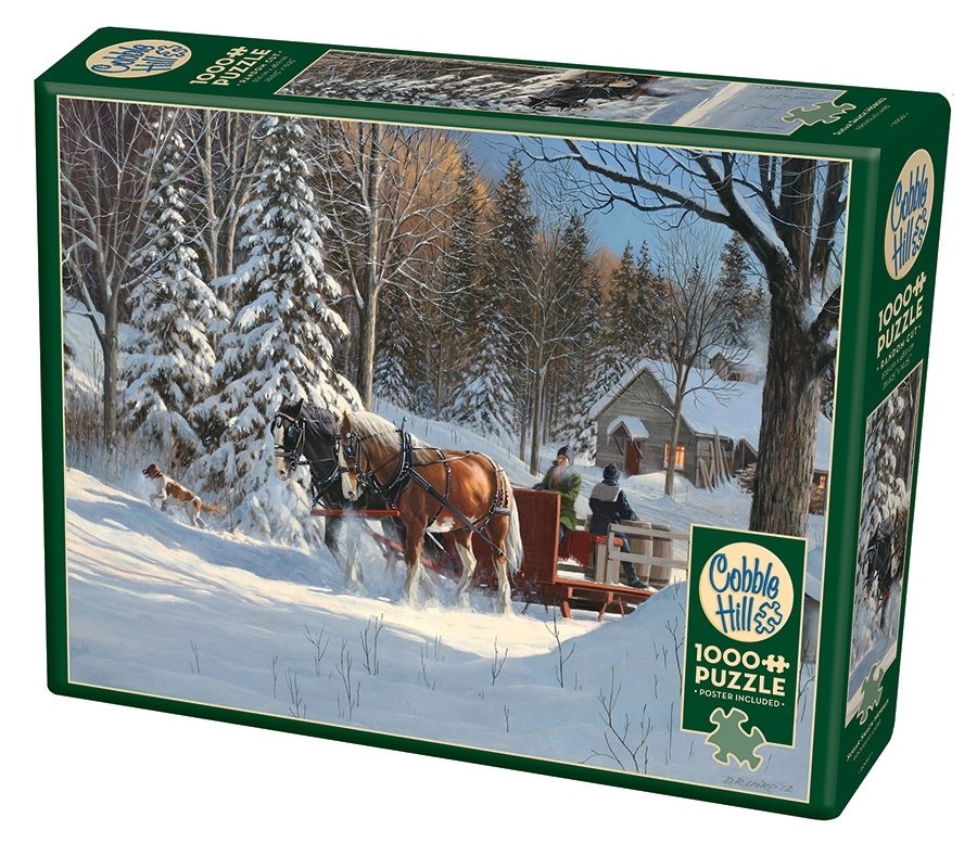 Sugar Shack Horses - 1000pc Jigsaw Puzzle By Cobble Hill  			  					NEW - image 1