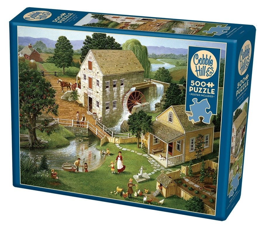 Four Star Mill (new) - 500pc Jigsaw Puzzle By Cobble Hill  			  					NEW - image 1