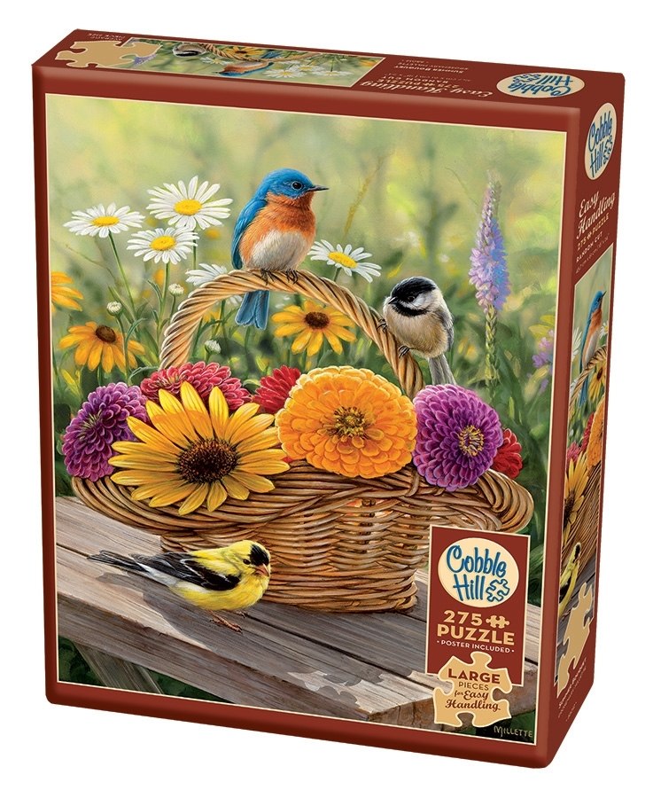 Summer Bouquet - 275pc Easy Handling Puzzle by Cobble Hill  			  					NEW - image 1