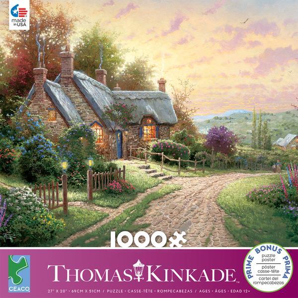 Thomas Kinkade: A Peaceful Time - 1000pc Jigsaw Puzzle by Ceaco  			  					NEW - image 1