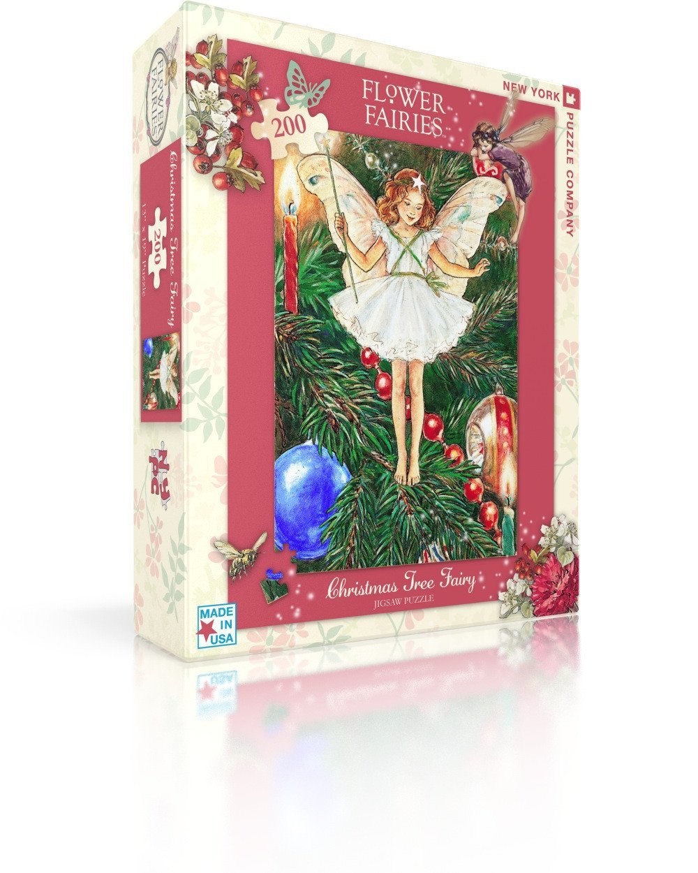 Christmas Tree - 200pc Jigsaw Puzzle by New York Puzzle Company  			  					NEW - image 1