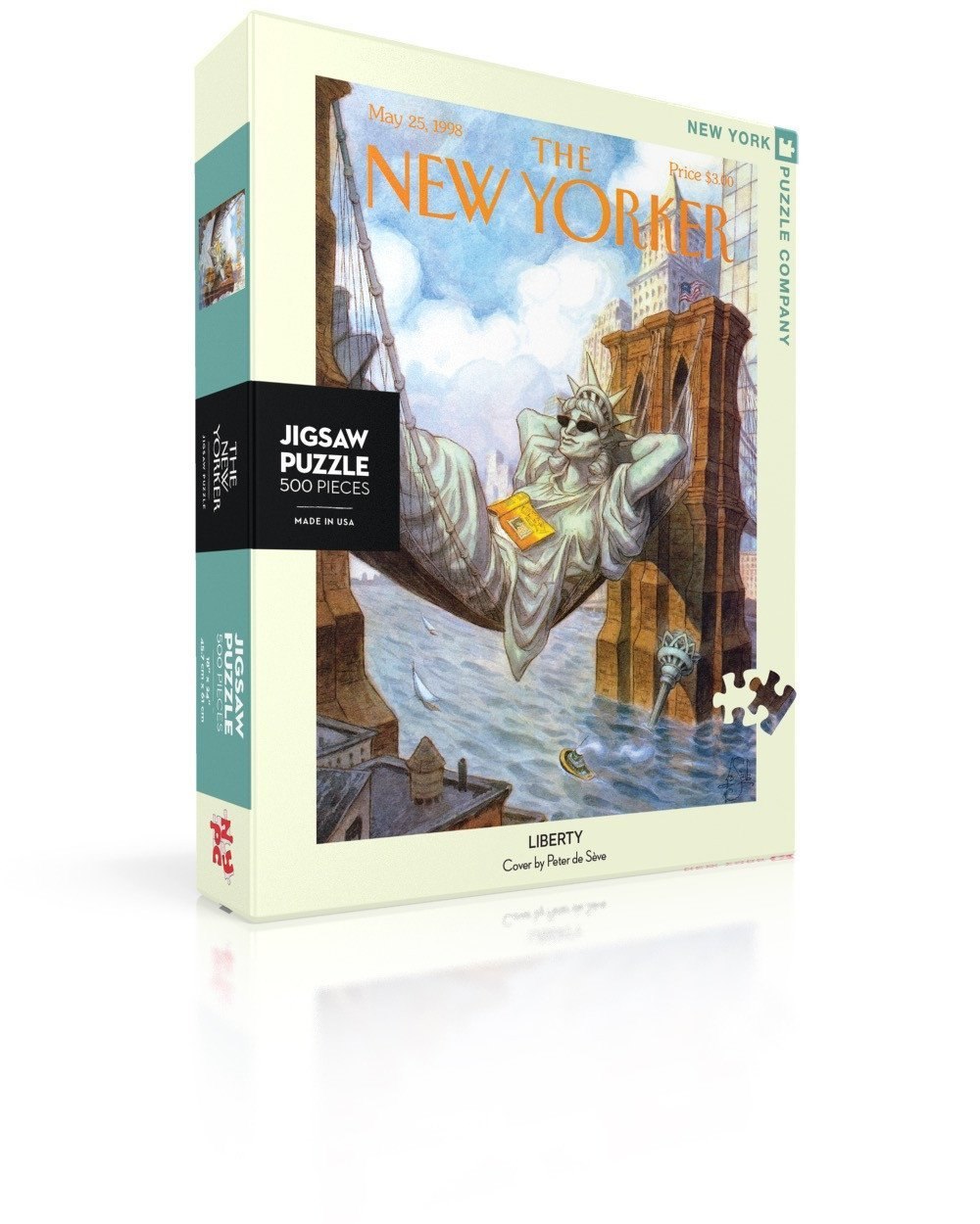 Liberty - 500pc Jigsaw Puzzle by New York Puzzle Company  			  					NEW - image 2