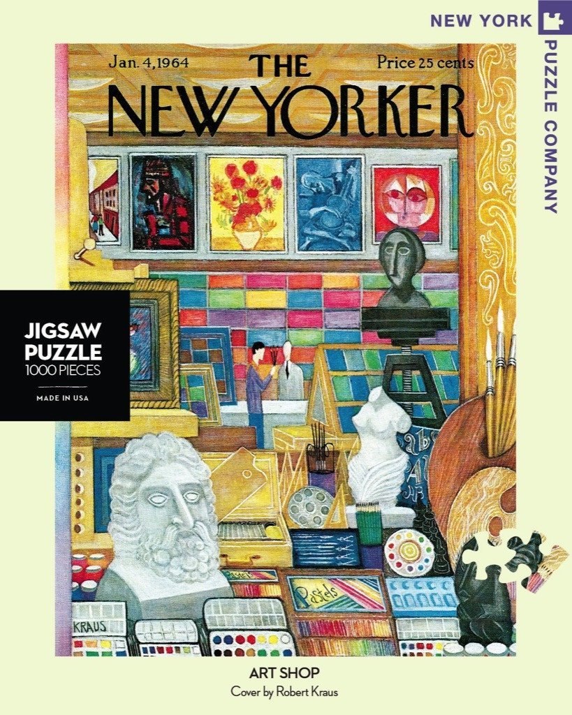 Art Shop - 1000pc Jigsaw Puzzle by New York Puzzle Company  			  					NEW - image 1