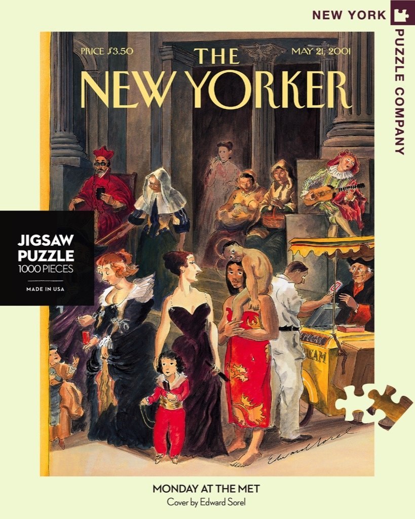 Monday at the Met - 1000pc Jigsaw Puzzle by New York Puzzle Company  			  					NEW - image 1