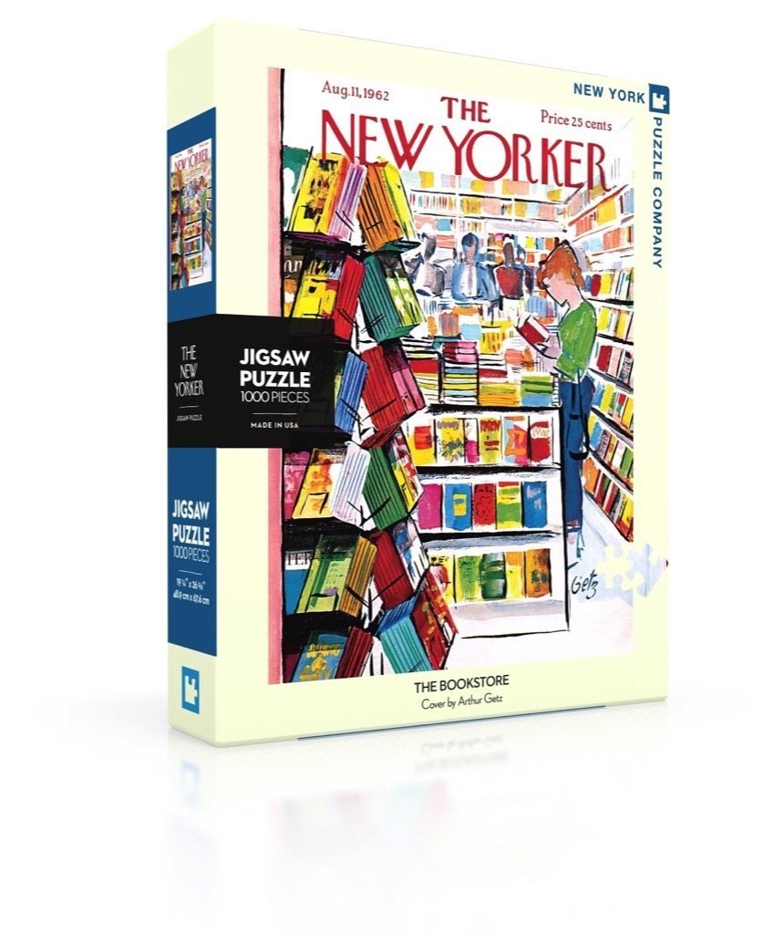 The Bookstore - 1000pc Jigsaw Puzzle by New York Puzzle Company  			  					NEW - image 2