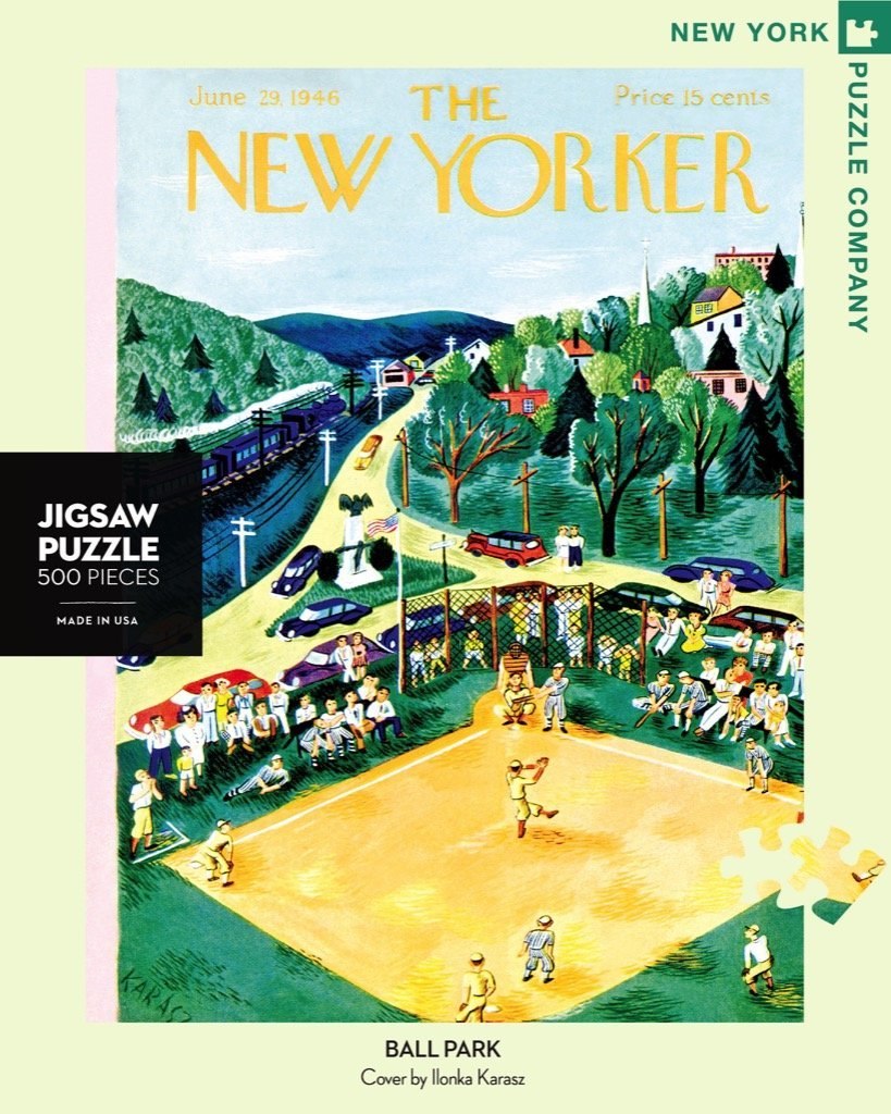 Ballpark - 500pc Jigsaw Puzzle by New York Puzzle Company  			  					NEW - image 1