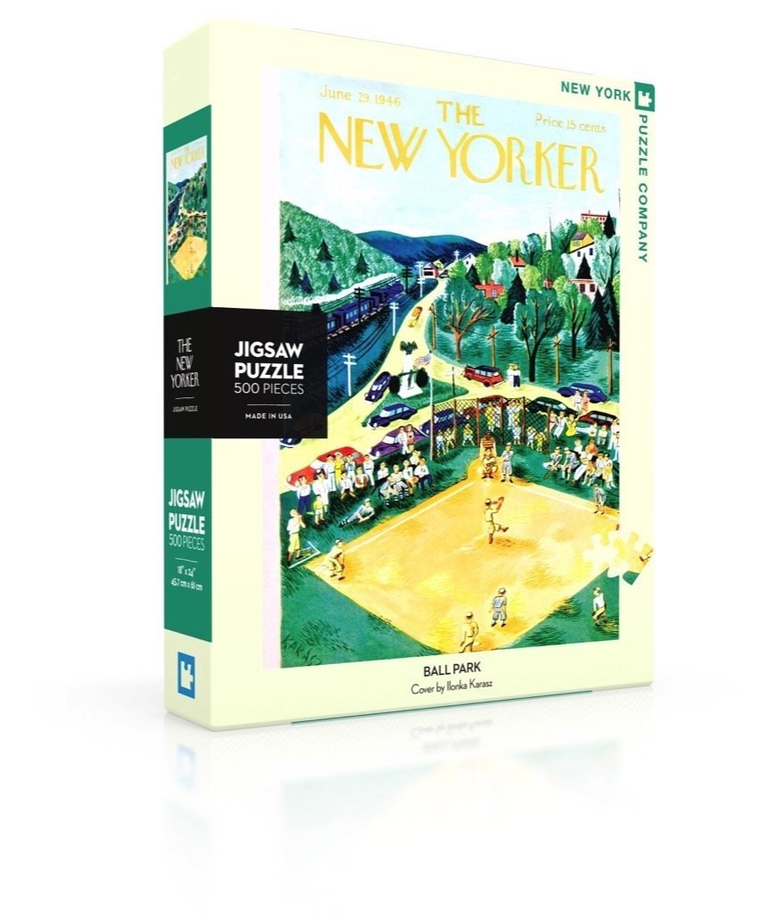 Ballpark - 500pc Jigsaw Puzzle by New York Puzzle Company  			  					NEW - image 2