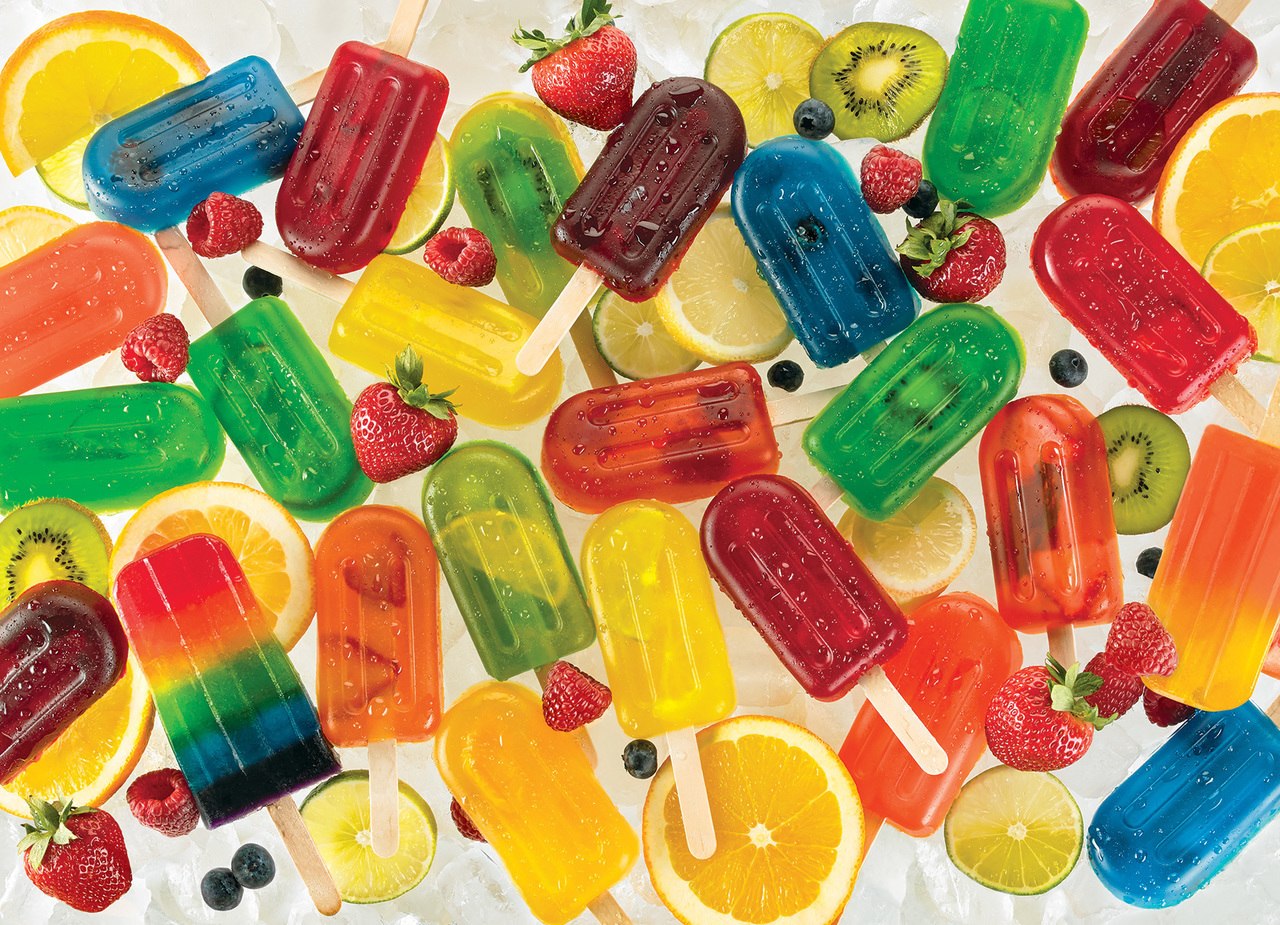 Popsicles - 1000pc Jigsaw Puzzle by Cobble Hill  			  					NEW