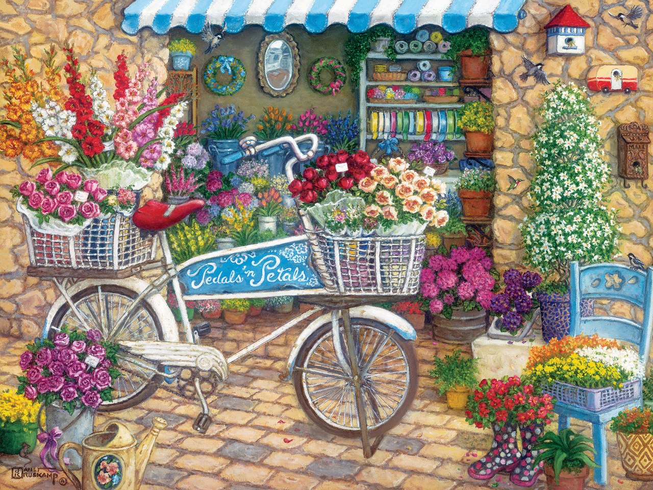 Pedals 'n' Petals - 275pc Easy Handling Puzzle by Cobble Hill  			  					NEW