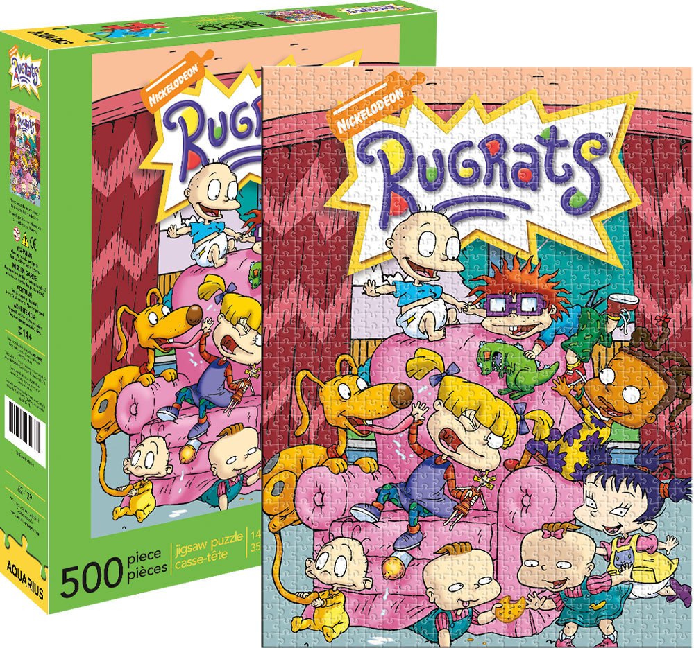 Rugrats - 500pc Jigsaw Puzzle by Aquarius  			  					NEW