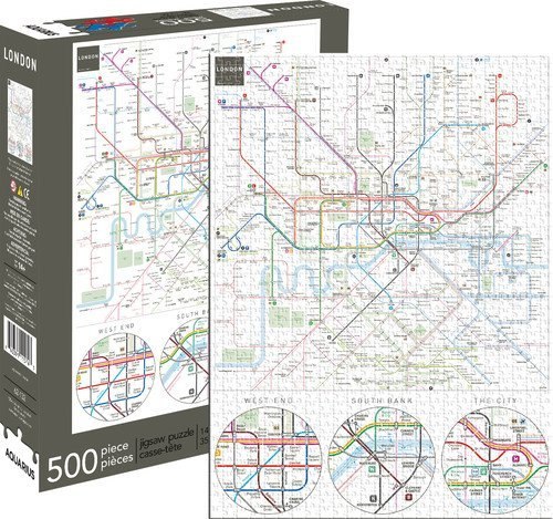 London Underground - 500pc Jigsaw Puzzle by Aquarius  			  					NEW