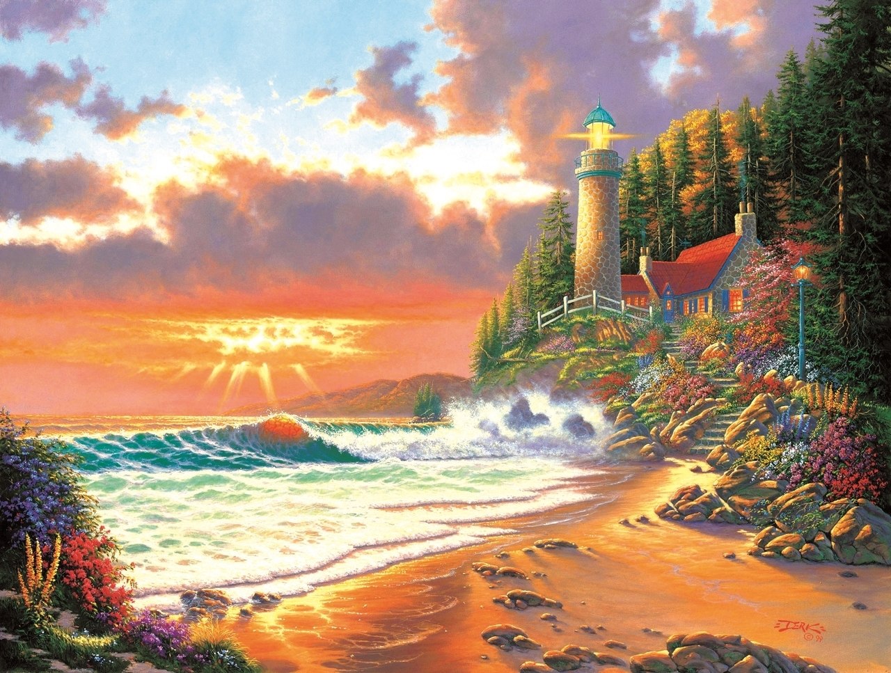 Golden Hour - 1000pc Jigsaw Puzzle By Sunsout  			  					NEW