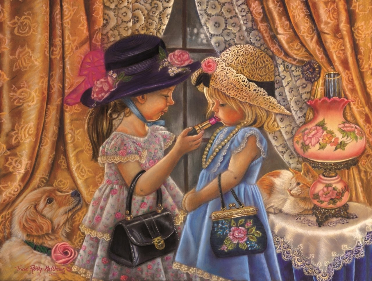 Playing Dress Up - 300pc Jigsaw Puzzle By Sunsout  			  					NEW