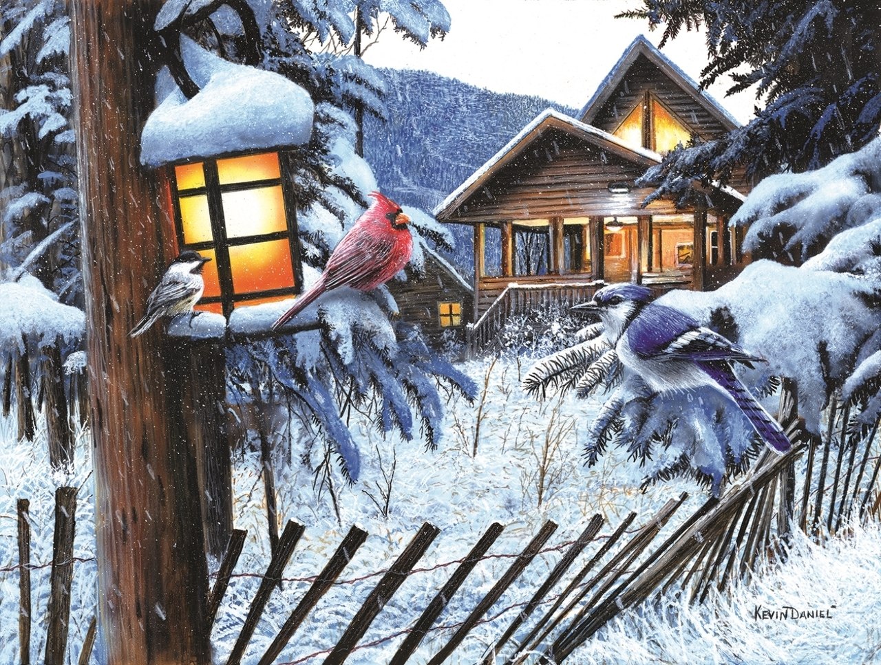 Winter Beacon - 500pc Jigsaw Puzzle By Sunsout  			  					NEW