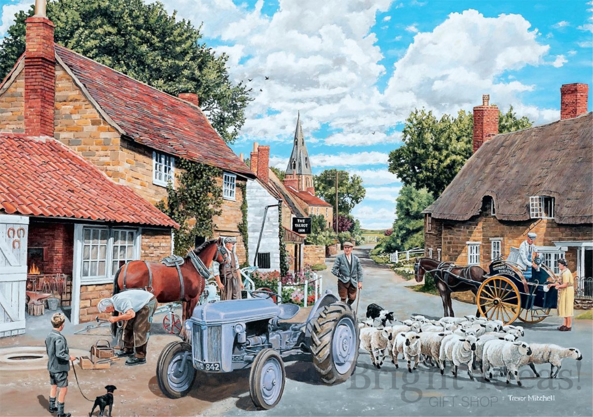 Country Lane - 500pc Jigsaw Puzzle By Falcon  			  					NEW