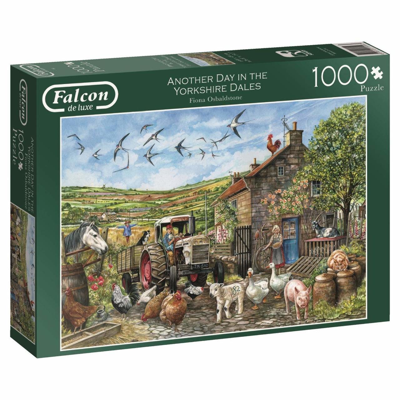 Another Day in the Dales - 1000pc Jigsaw Puzzle By Falcon  			  					NEW - image 1