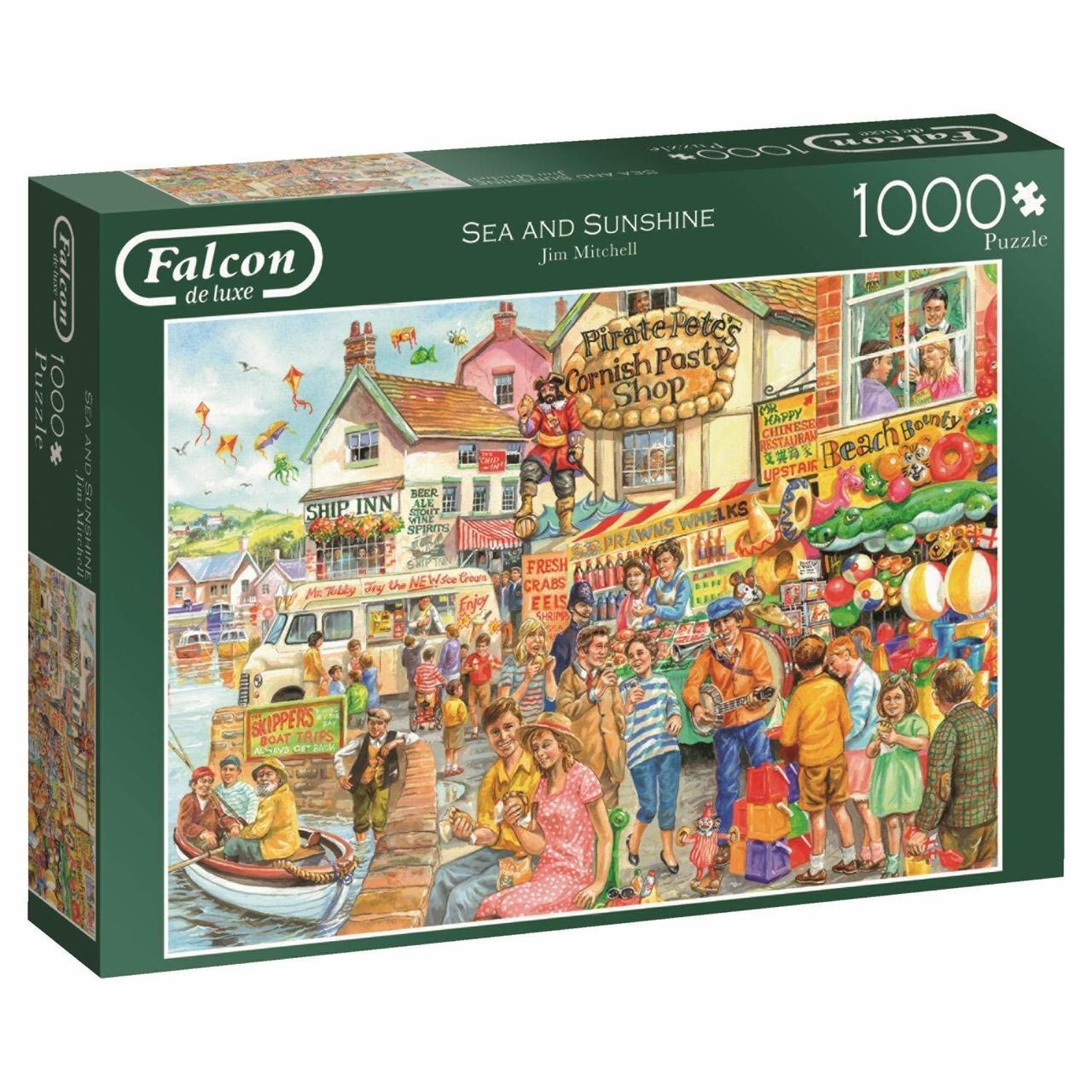 Sea & Sunshine - 1000pc Jigsaw Puzzle By Falcon  			  					NEW - image 1