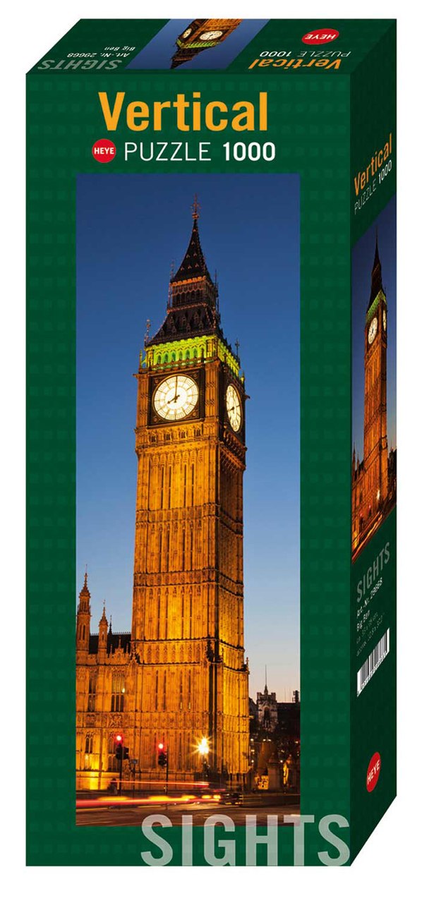 Big Ben - 1000pc Vertical Jigsaw Puzzle By Heye  			  					NEW - image 1