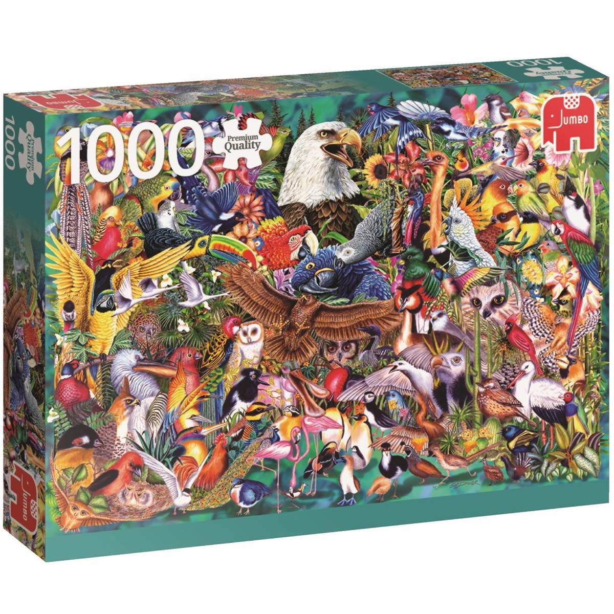 Animal Kingdom - 1000pc Jigsaw Puzzle By Jumbo  			  					NEW - image 1