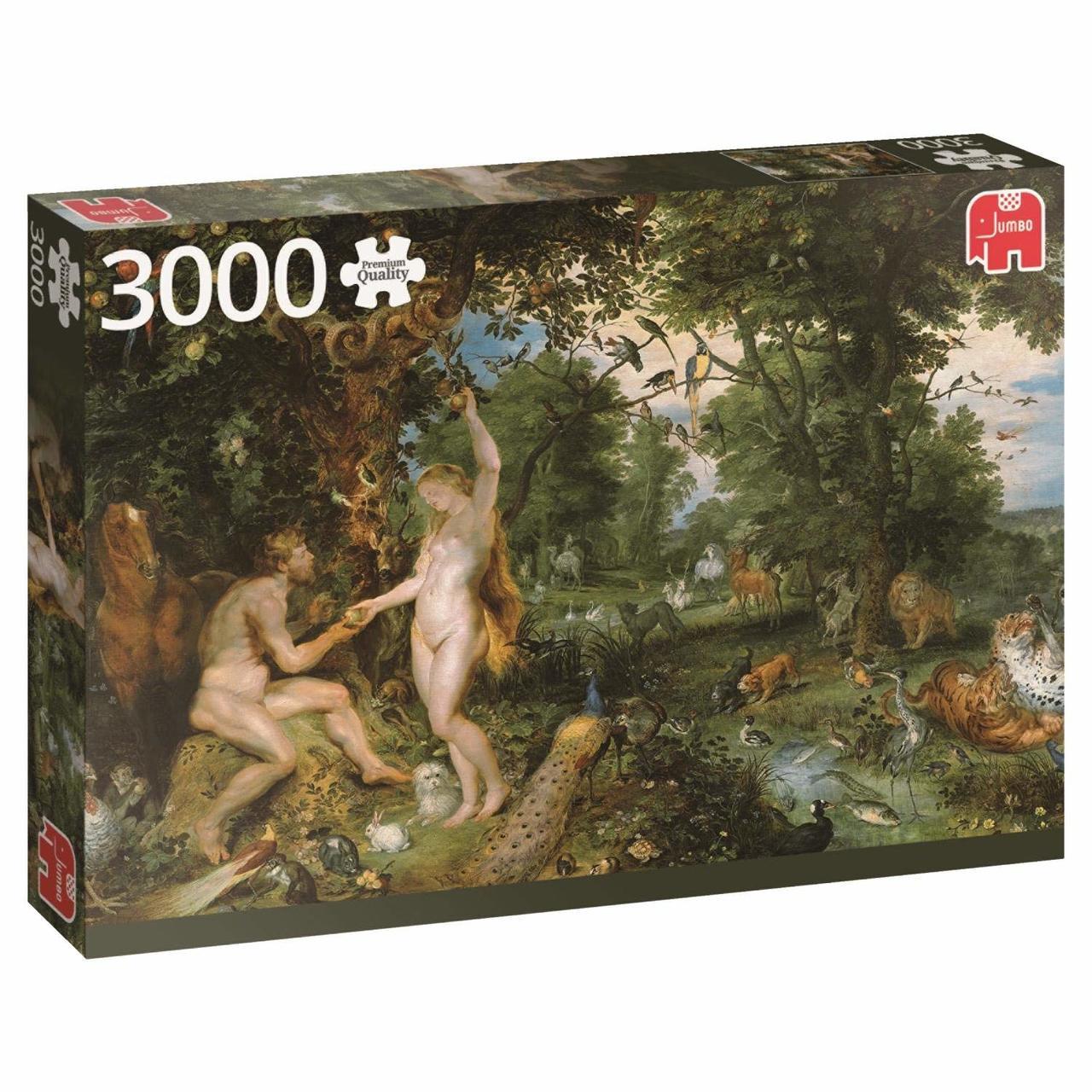 Rubens: Garden of Eden - 3000pc Jigsaw Puzzle By Jumbo  			  					NEW - image 1