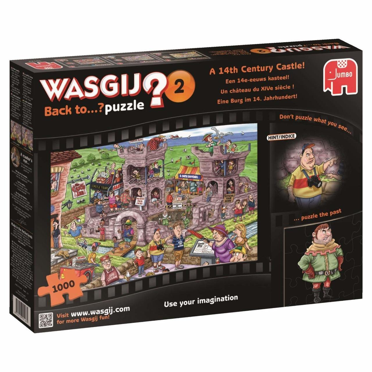 WASGIJ: Back to … 2, A 14th Century Castle! - 1000pc Jigsaw Puzzle By Jumbo  			  					NEW - image 1