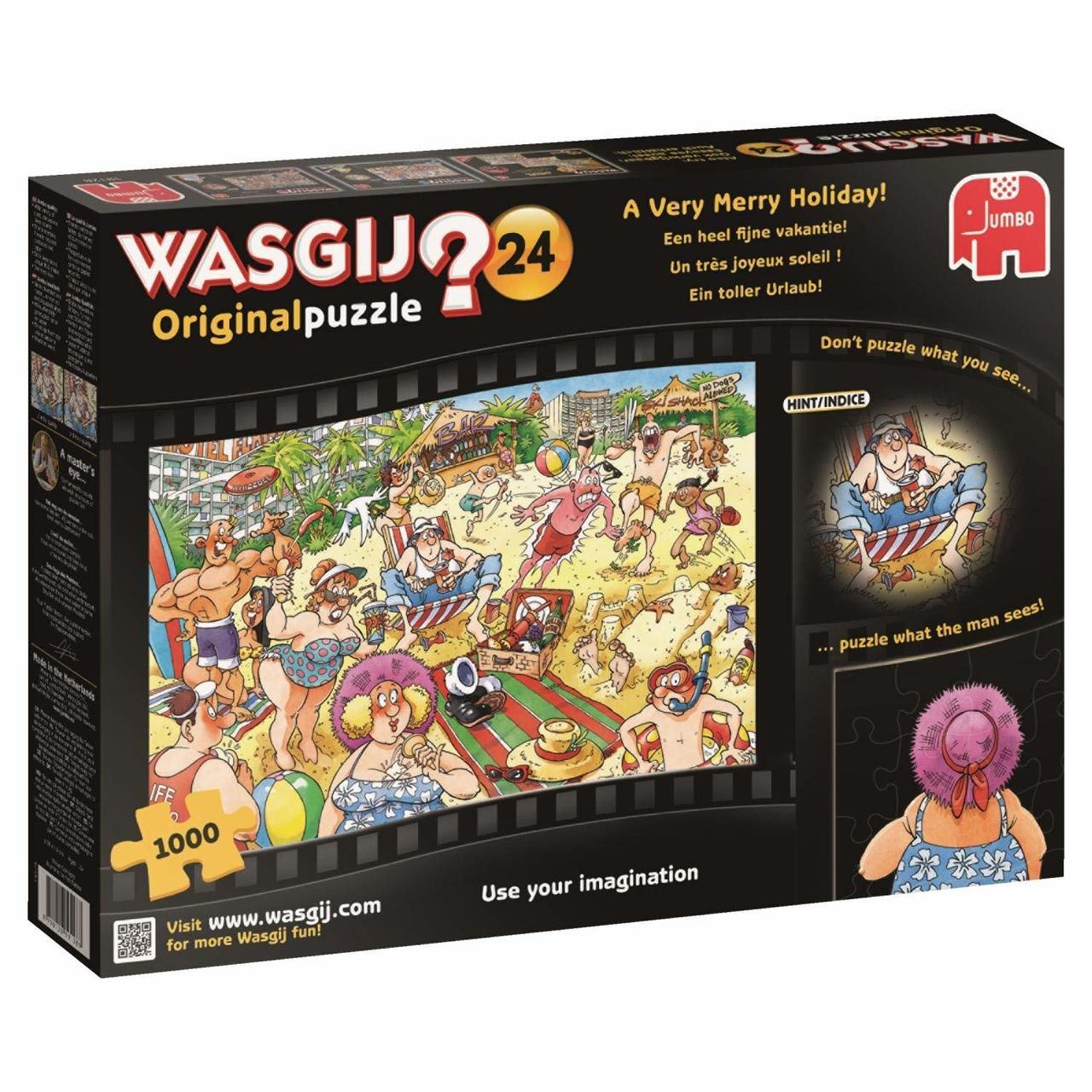 WASGIJ: Original 24, A Very Merry Holiday! - 1000pc Jigsaw Puzzle By Jumbo  			  					NEW - image 1