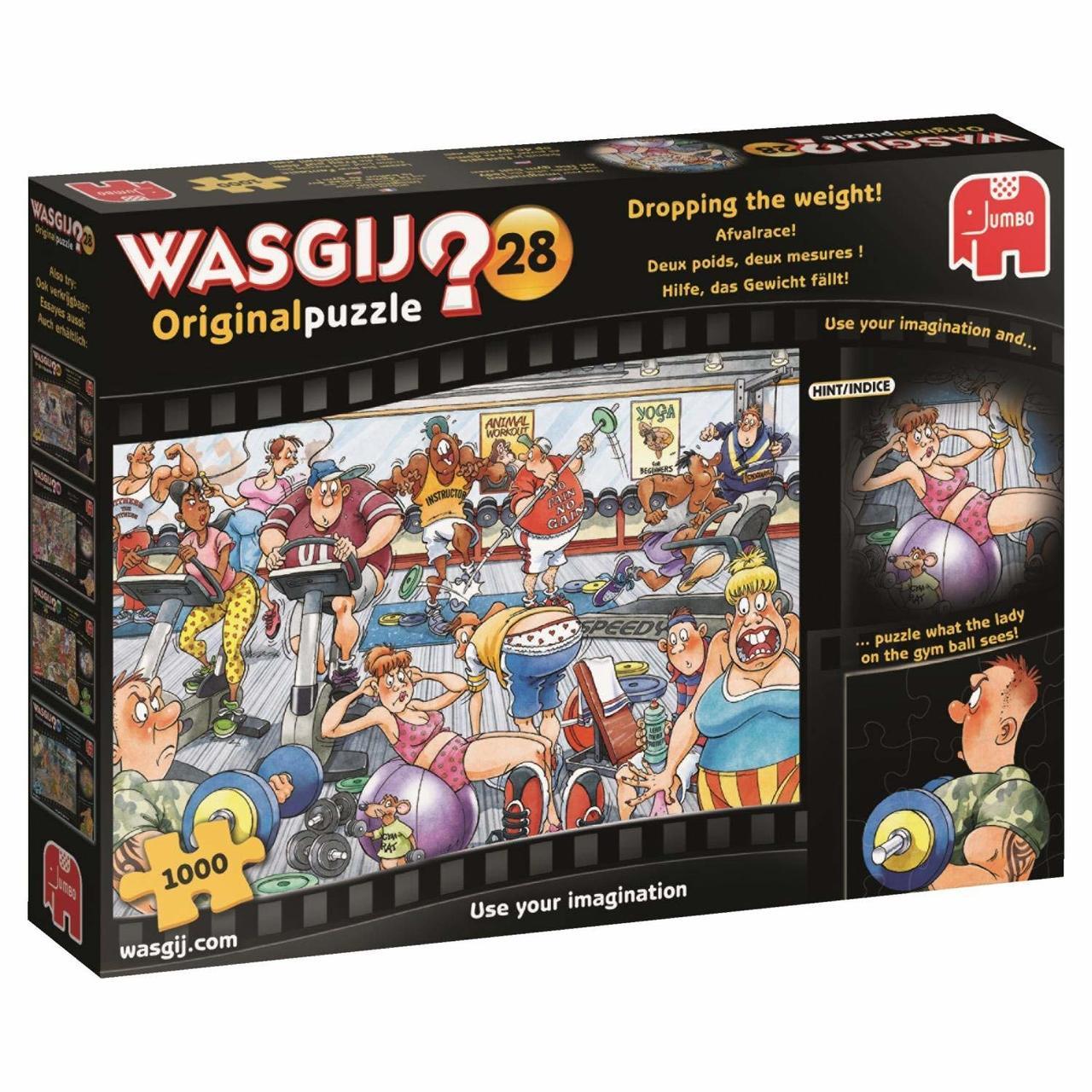 WASGIJ: Original 28, Dropping the Weight! - 1000pc Jigsaw Puzzle By Jumbo  			  					NEW - image 1