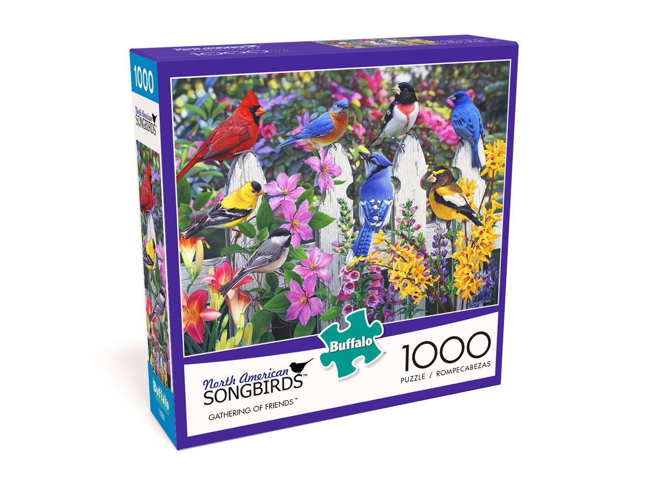 Hautman Brothers: Gathering of Friends - 1000pc Jigsaw Puzzle by Buffalo Games  			  					NEW - image 2