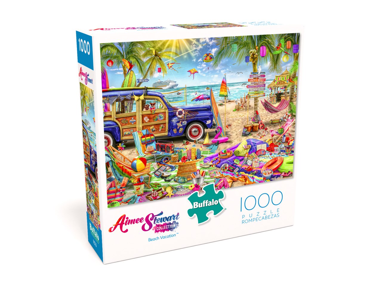 Beach Vacation - 1000pc Jigsaw Puzzle By Buffalo Games  			  					NEW - image 2