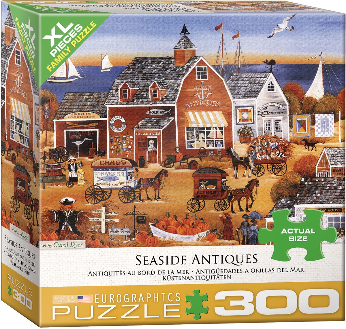 Dyer: Seaside Antiques - 300pc Jigsaw Puzzle by Eurographics  			  					NEW - image 1