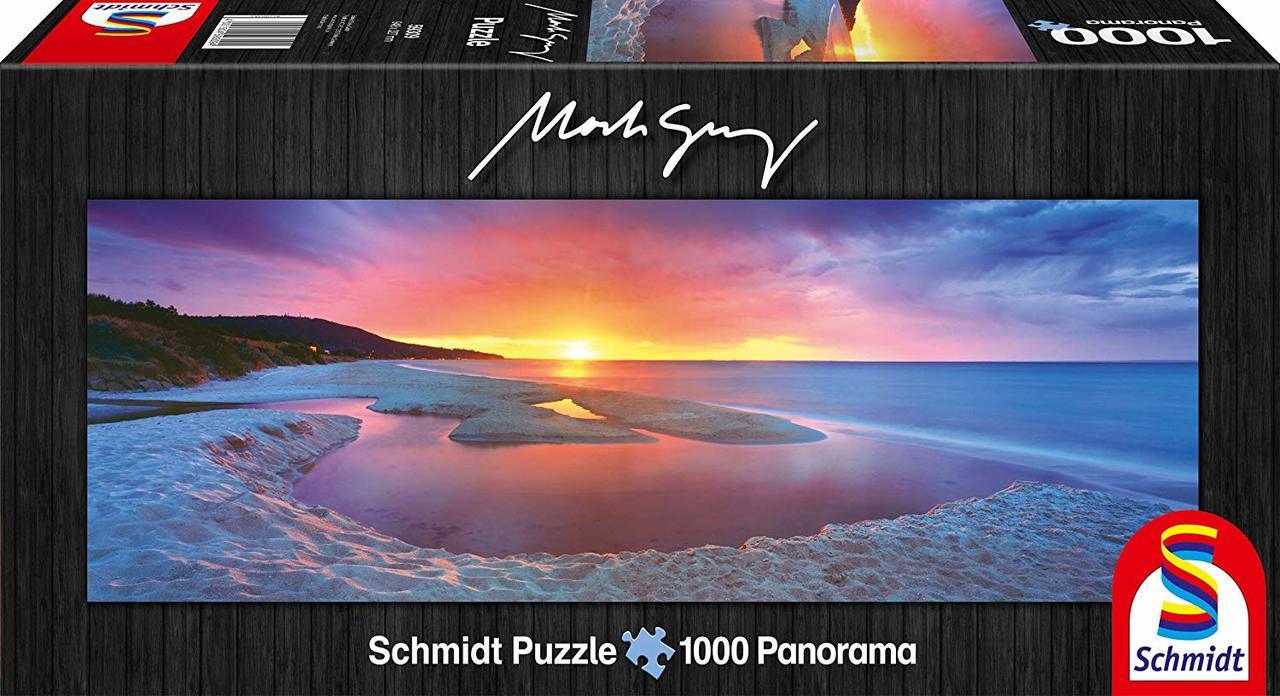 Dunns Creek - 1000pc Panoramic Jigsaw Puzzle by Schmidt  			  					NEW - image 1