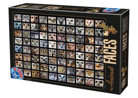 Owl Faces - 1000pc Jigsaw Puzzle By D-Toys  			  					NEW - image 1