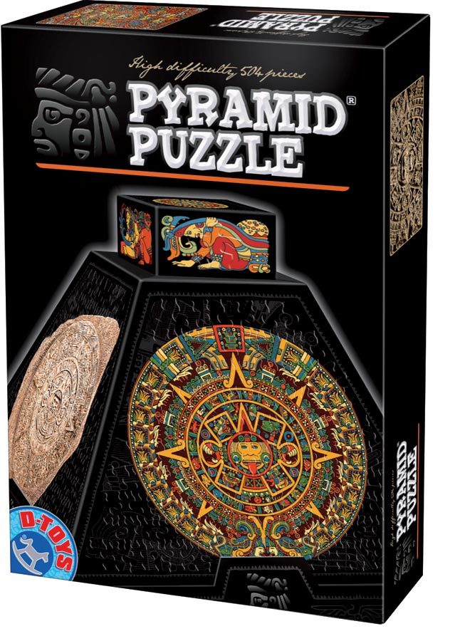 Precolumbian Art - 1000pc Pyramid Jigsaw Puzzle By D-Toys  			  					NEW - image 1