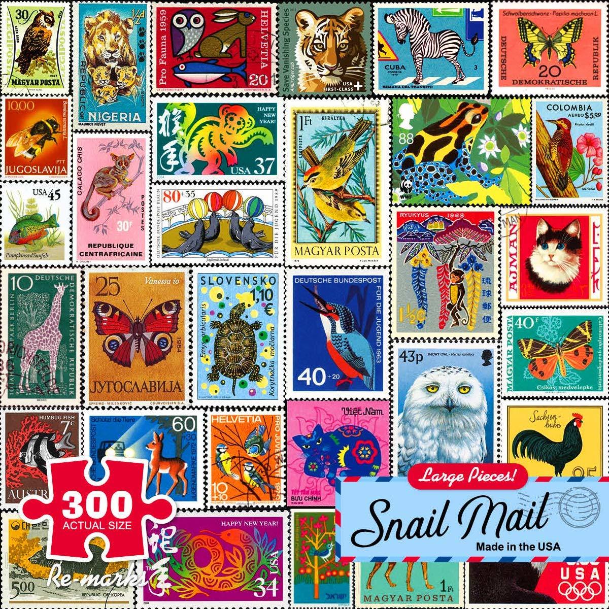 Snail Mail - 300pc Large Format Jigsaw Puzzle By Re-marks  			  					NEW